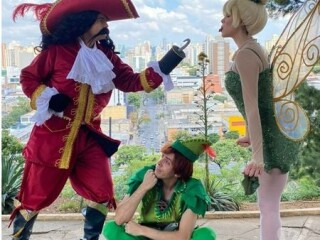 PERSONAGENS PETER PAN E SININHO PARA FESTAS E EVENTOS Noroeste Servicos para festas infantis e eventos no [***] 