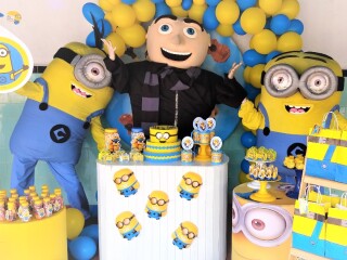 Minions Gru cover personagens vivos festa infantil Vila Prudente Servicos para festas infantis e eventos no [***] 