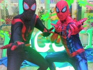 Homem Aranha cover Miles Morales aranhas personagens vivos Vila Prudente Servicos para festas infantis e eventos no [***] 