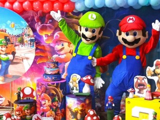 Mario Bros e Luigi cover personagens vivos Mooca Servicos para festas infantis e eventos no [***] 