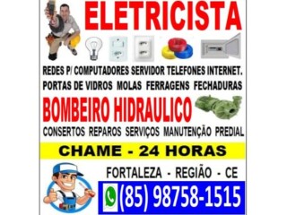 ELETRICISTA FORTALEZA 24 HORAS [***] Fortaleza Cidade Pintor de parede e reformas no [***] 