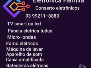 Consertamos seu aparelhos eletrnicos Santarem PA Pintor de parede e reformas no [***] 