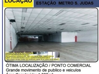 GALPO LOJA NA SADE PRXIMO DO METR SO JUDAS Sade Ofertas para aluguel de loja Sade no [***] 