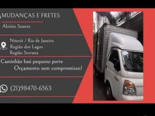 Mudanca pequena Niteri Caminho ba Niteroi RJ Fretes e mudancas no [***] 