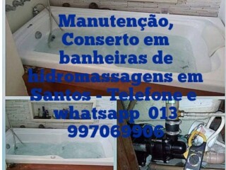 Conserto e manutenco em banheira de hidromassagem em Santos Santos SP Servicos especializados no [***] 