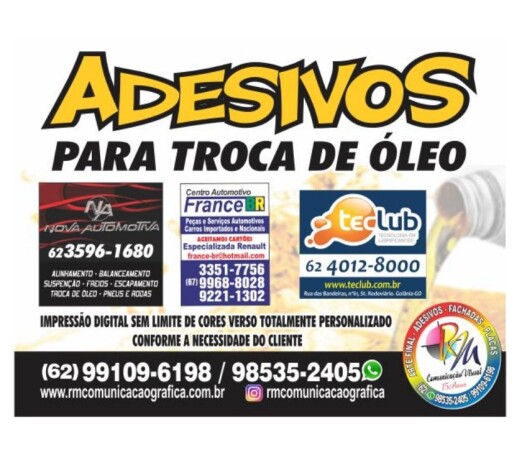 etiquetas-para-troca-de-leo-aparecida-de-goiania-go-servicos-especializados-no-214256975-big-0