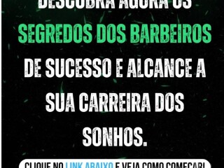 Curso de Barbearia Inicie sua Carreira de Sucesso Campinas SP cursos tcnicos enfermagem esttica profissionalizantes [***] 