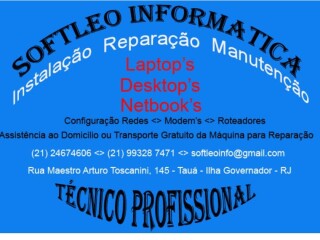 MANUTENO REPARO COMPUTADORES Ilha do Governador Assistncia tcnica e conserto de eletrnico no [***] 