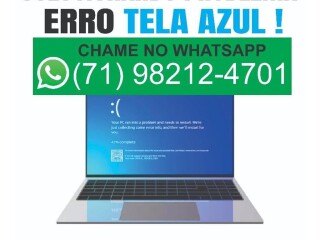 Erro de tela azul em seu computador Centro de Salvador Assistncia tcnica e conserto de eletrnico no [***] 