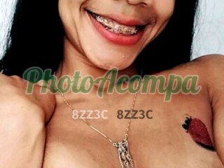 Catty morena super divertida uma baixinha com cintura fina 