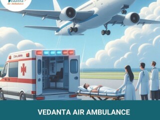 Use Vedanta Air Ambulance Services in Ranchi with LifeSupport Healthcare Team