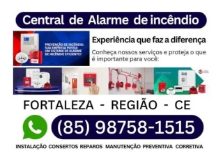 CENTRAL DE ALARMES DE INCENDIOS 85 98758-1515 Fortaleza Cidade - Pintor de parede e reformas 