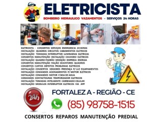 ELETRICISTA 24 HORAS [***] Fortaleza Cidade - Pintor de parede e reformas 