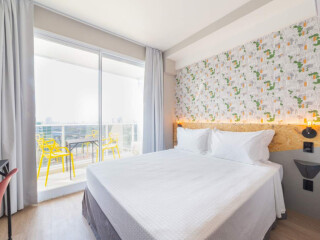 Apartamento de temporada em Sé, São Paulo São Paulo. Uotel Downtown Sé - Apartamento Studio