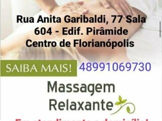 DEPILAÇÃO MASCULINA E FEMININA - CENTRO DE FLORIANOPOLIS Centro Florianopolis - massagem e drenagem linfática 