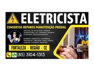 ELETRICISTA - EMERGENCIA 24 HORAS 85 3104-1313 Fortaleza Cidade - Pintor de parede e reformas 